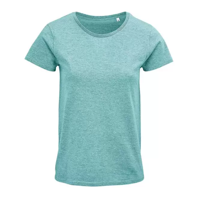 TEE-SHIRT PERSONNALISABLE FEMME 'CRUSADER' 150 GR/M² - vert chiné