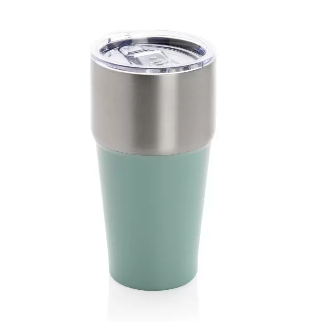 MUG ISOTHERME PERSONNALISABLE ACIER RECYCLE 500ML 'WESIGN' - vert