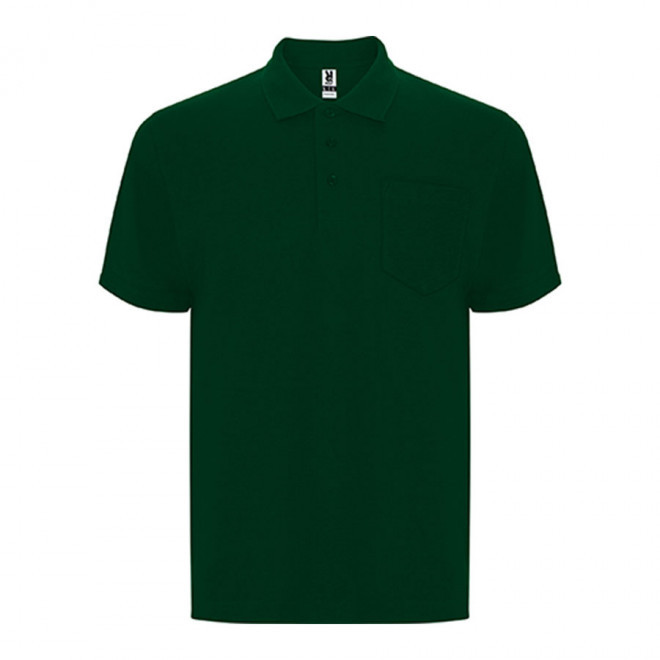 POLO HOMME PERSONNALISÉ 190 G/M² 'TEXIS' - vert bouteille