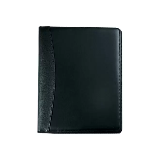 CONFÉRENCIER PERSONNALISÉ A4 AVEC CALCULATRICE 'NEWPORT' - noir