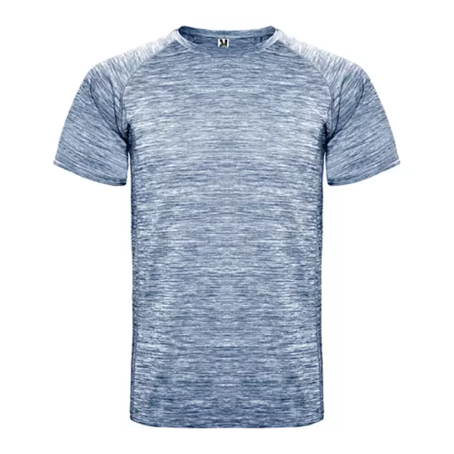 TEE-SHIRT PERSONNALISABLE HOMME 'RUN' 140 GR/M² - marine chiné