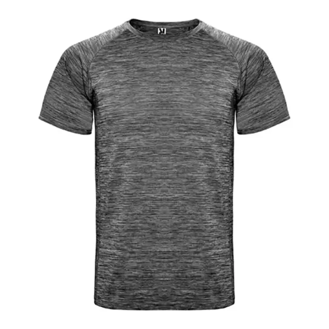 TEE-SHIRT PERSONNALISABLE HOMME 'RUN' 140 GR/M² - noir chiné