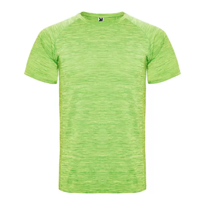 TEE-SHIRT PERSONNALISABLE HOMME 'RUN' 140 GR/M² - vert chiné