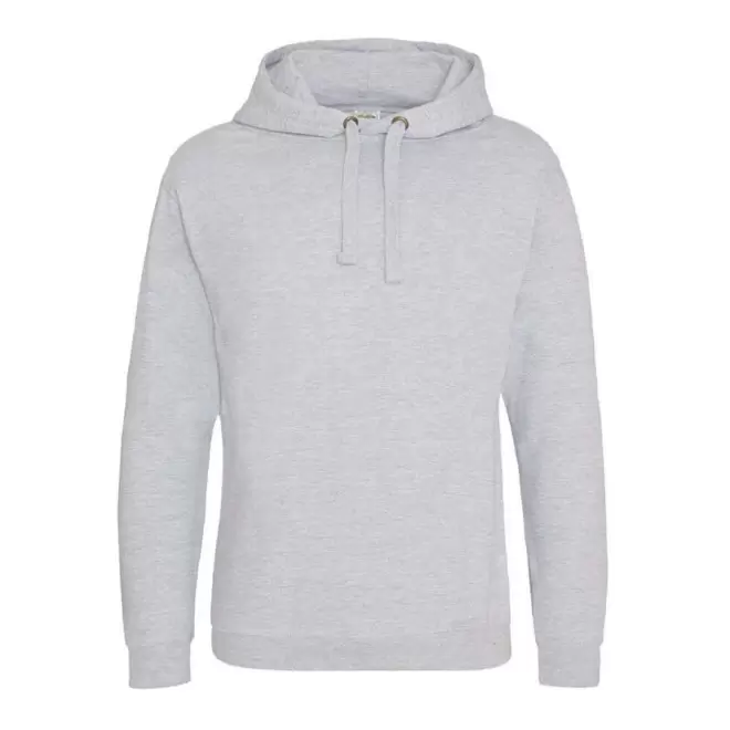 SWEAT-SHIRT A CAPUCHE PERSONNALISABLE 'BILA' - gris chiné