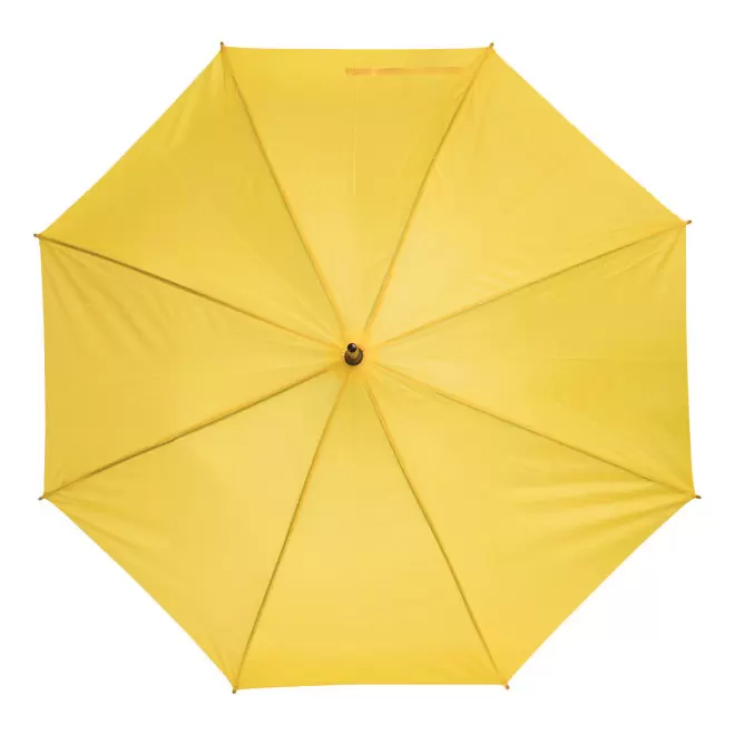 PARAPLUIE PUBLICITAIRE AUTOMATIQUE CANNE BOIS 'DUNDEE' - jaune