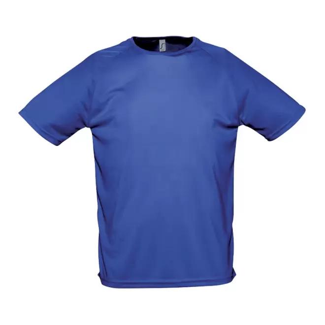 T-SHIRT PERSONNALISÉ RESPIRANT HOMME 'SPORTY' 140 GR/M² - bleu royal