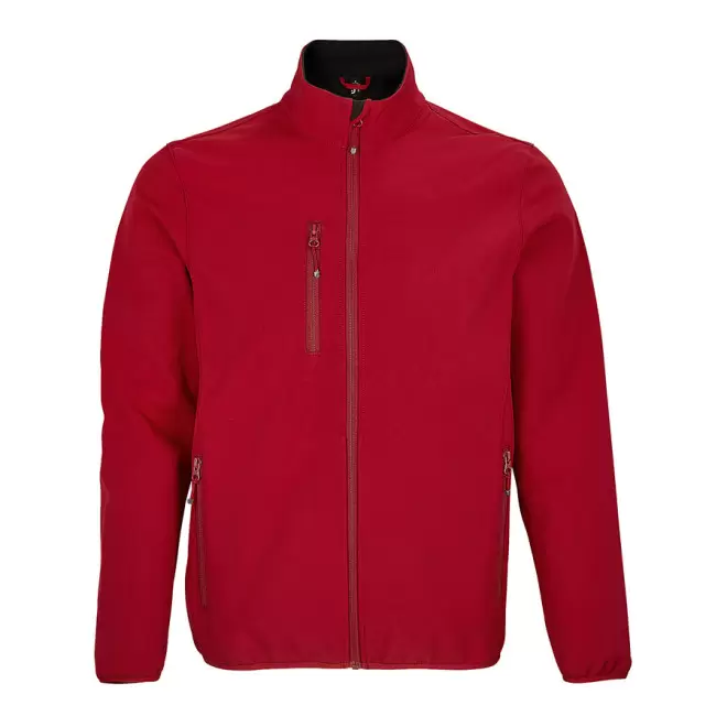 VESTE ZIPPÉE PERSONNALISÉE HOMME SOFTSHELL 'FALCON' - rouge