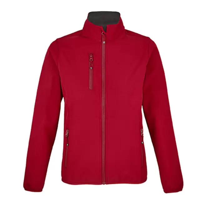 VESTE ZIPPÉE PERSONNALISÉE FEMME SOFTSHELL 'FALCON' - rouge
