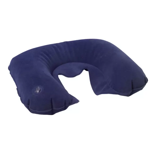 COUSSIN GONFLABLE PUBLICITAIRE DE VOYAGE 'VIAGIO' - bleu foncé