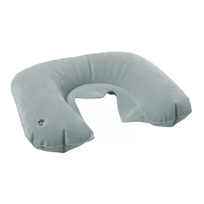 COUSSIN GONFLABLE PUBLICITAIRE DE VOYAGE 'VIAGIO' - gris