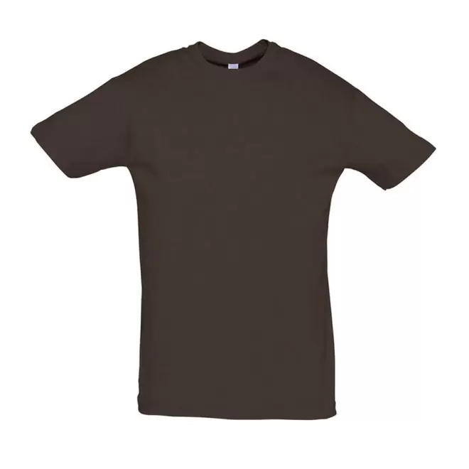 TEE-SHIRT PERSONNALISÉ HOMME 'REGENT' 150 GR/M² - chocolat