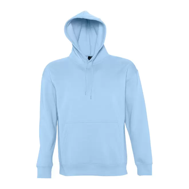 SWEAT-SHIRT PERSONNALISÉ MIXTE CAPUCHE 'SLAM' 320 GR/M² - bleu ciel