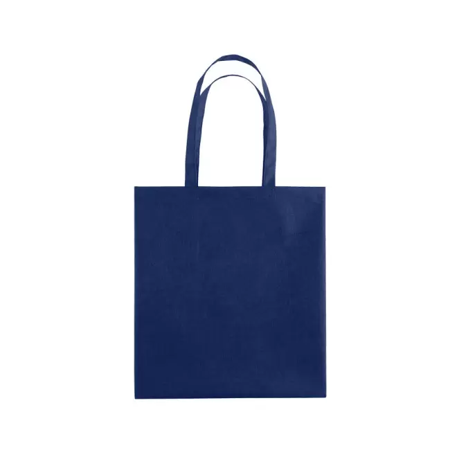 SAC SHOPPING PUBLICITAIRE ANSES LONGUES 80 GR/M² 'BONITO' - marine
