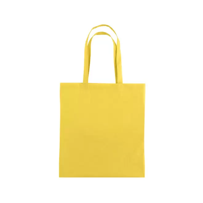 SAC SHOPPING PUBLICITAIRE ANSES LONGUES 80 GR/M² 'BONITO' - jaune