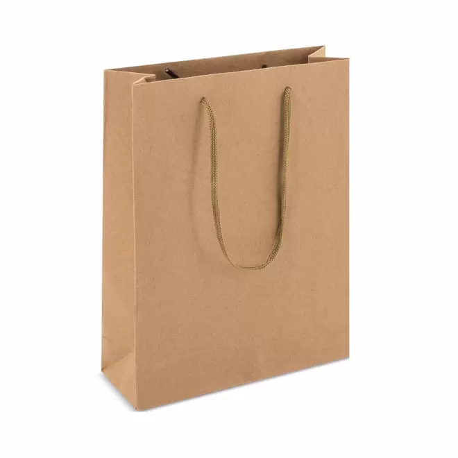 SAC CADEAU PERSONNALISE 15.5x21x6 'KARTELOS' - beige