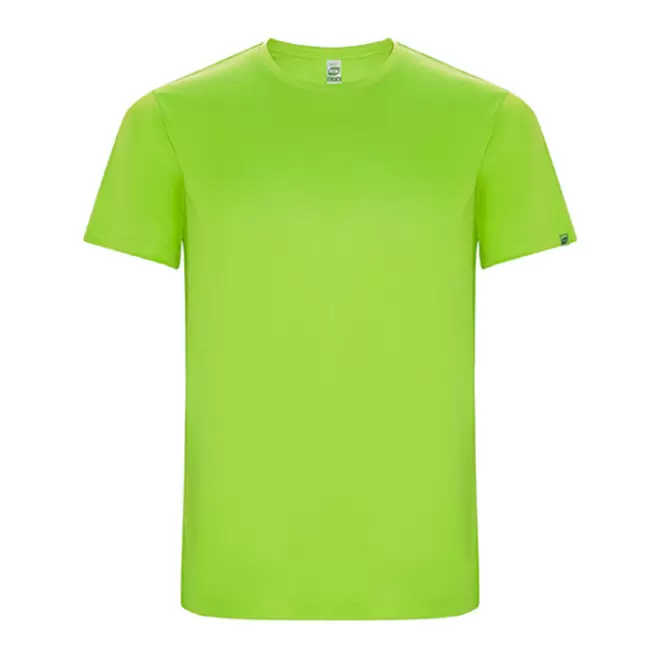 TEE-SHIRT PERSONNALISÉ ENFANT COULEUR 'LUDO' - vert fluo