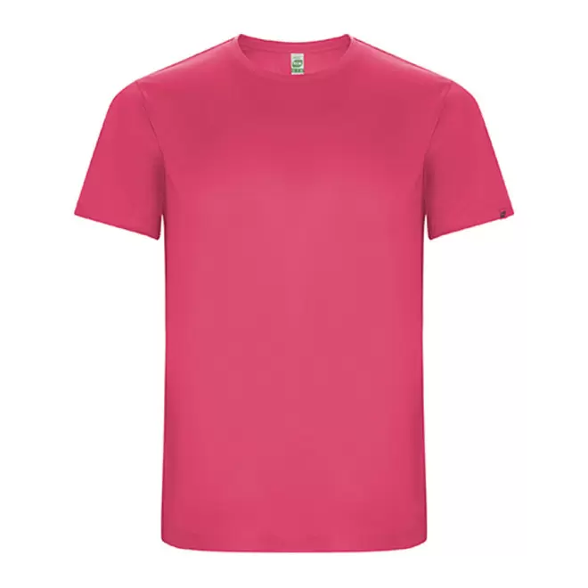 TEE-SHIRT PERSONNALISÉ ENFANT COULEUR 'LUDO' - rose fluo