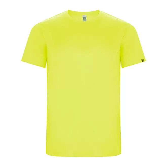 TEE-SHIRT PERSONNALISÉ ENFANT COULEUR 'LUDO' - jaune fluo