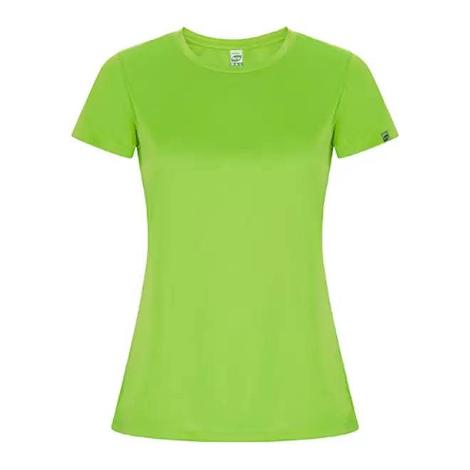 TEE-SHIRT PERSONNALISÉ FEMME COULEUR 'LUDO' - lime