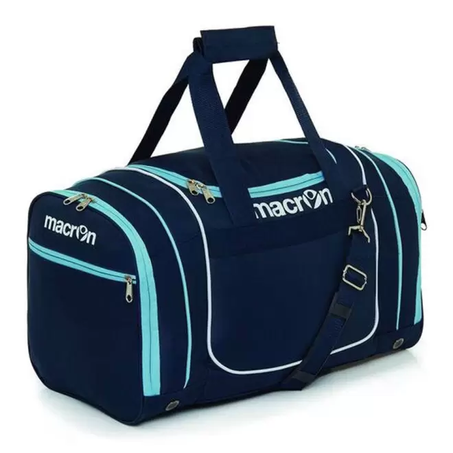 SAC DE SPORT PERSONNALISABLE 'DRIPPY' - navy/bleu ciel