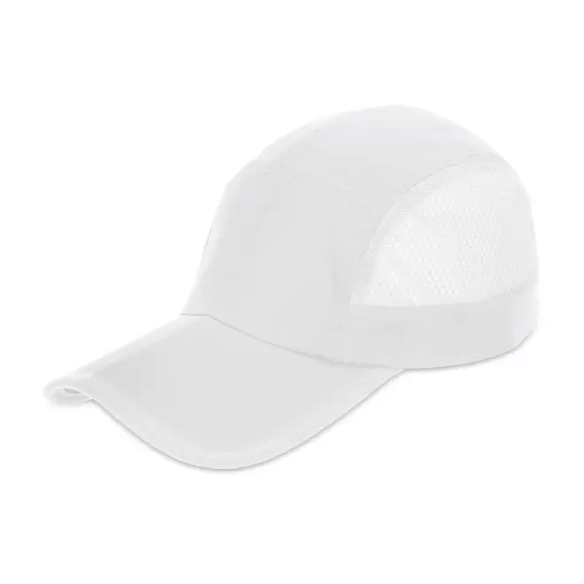 CASQUETTE DE SPORT PLIABLE PERSONNALISABLE 'CARUN PLIABLE' - blanc
