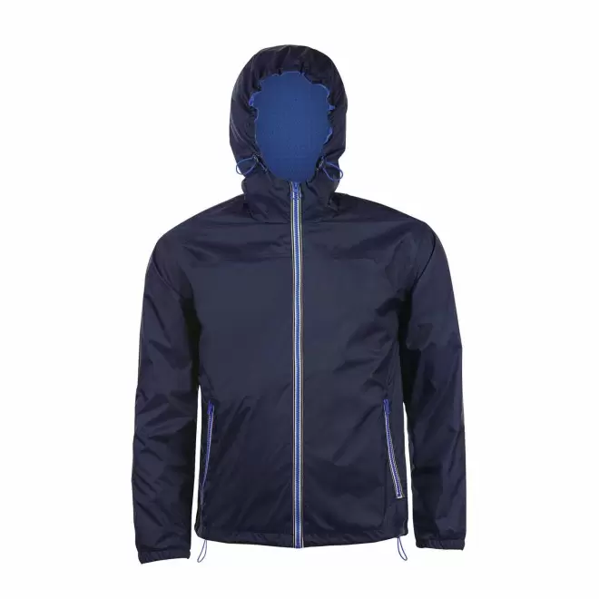 VESTE COUPE VENT PERSONNALISEE 'SKATE' - bleu marine / bleu royal