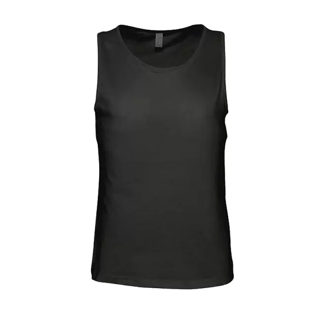 DÉBARDEUR PERSONNALISÉ HOMME 'JUSTIN' 150 GR/M² - noir