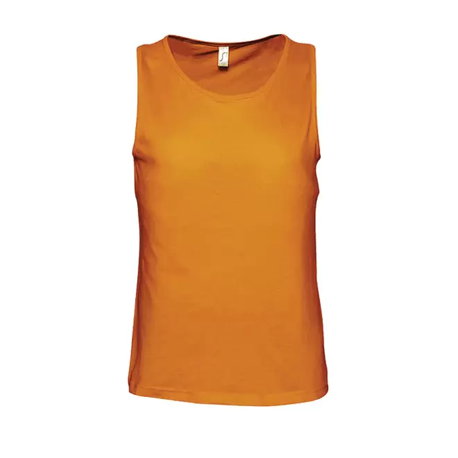 DÉBARDEUR PERSONNALISÉ HOMME 'JUSTIN' 150 GR/M² - orange