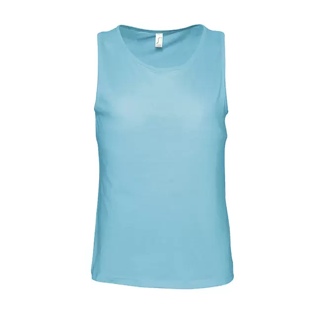 DÉBARDEUR PERSONNALISÉ HOMME 'JUSTIN' 150 GR/M² - bleu atoll