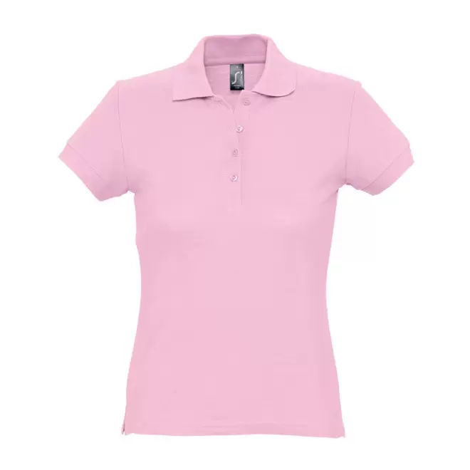 POLO PUBLICITAIRE FEMME 'PASSION' 170 GR/M² - rose