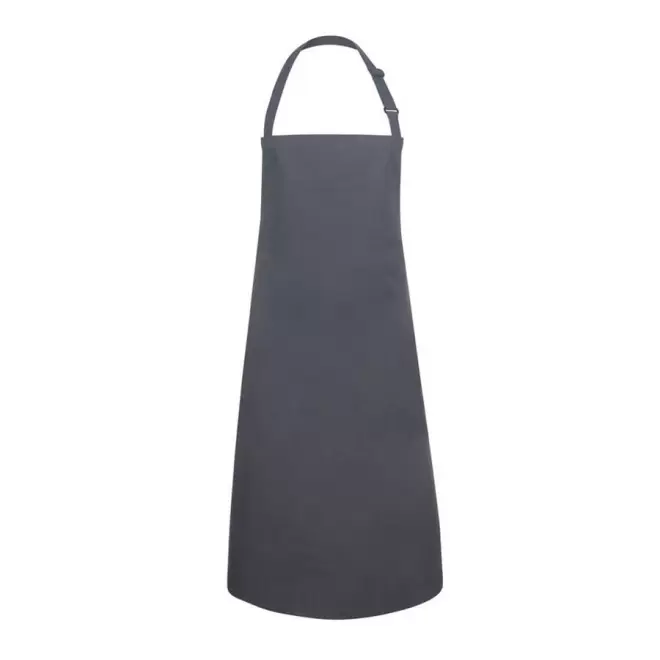 TABLIER PERSONNALISÉ À BOUCLE KARLOWSKY® 'EATING' - anthracite