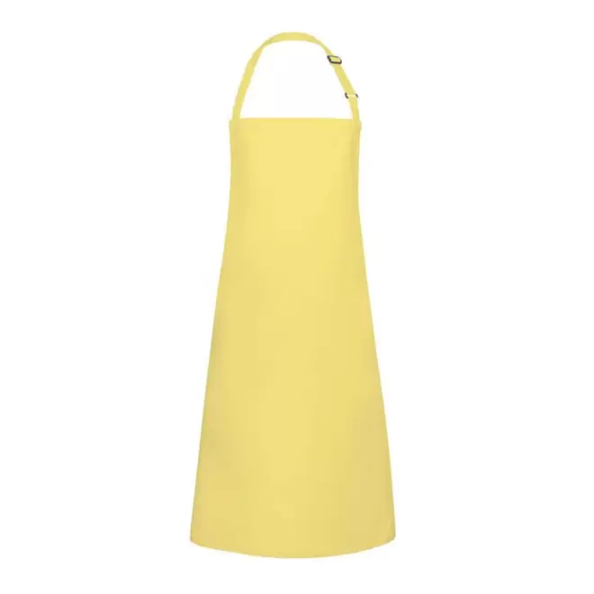 TABLIER PERSONNALISÉ À BOUCLE KARLOWSKY® 'EATING' - jaune