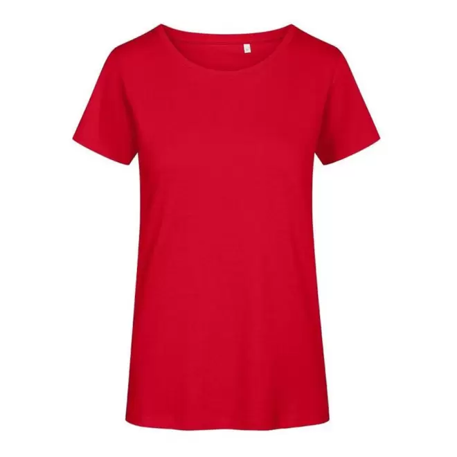 TEE-SHIRT PERSONNALISÉ FEMME PROMODORO® 'NAVE BIO' 180 GR/M² - fire red