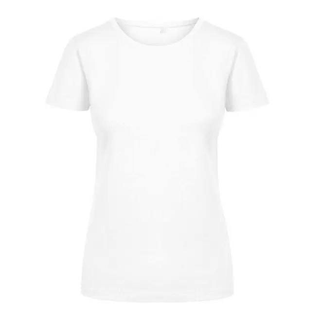 TEE-SHIRT BLANC PERSONNALISÉ FEMME PROMODORO® 'NAVE BIO' 180 GR/M² - blanc