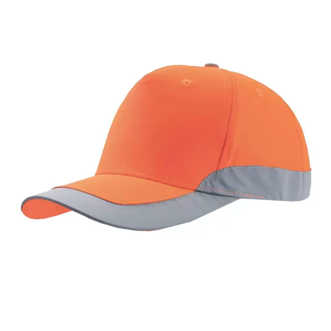 CASQUETTE PUBLICITAIRE RÉFLÉCHISSANTE 'STEFFY' - orange