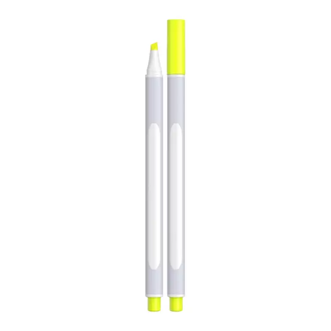SURLIGNEUR PERSONNALISABLE 'ANGIE' - jaune fluo