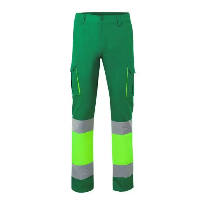 PANTALON PERSONNALISÉ BICOLORE VELILLA® 'VISIONA' - green/yellow