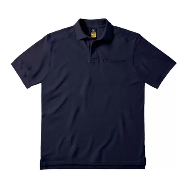 POLO DE TRAVAIL PERSONNALISÉ B&C® 'ROY' - navy