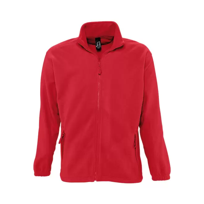 VESTE POLAIRE PUBLICITAIRE ZIPPEE HOMME 'NORTH' 300 GR/M² - rouge