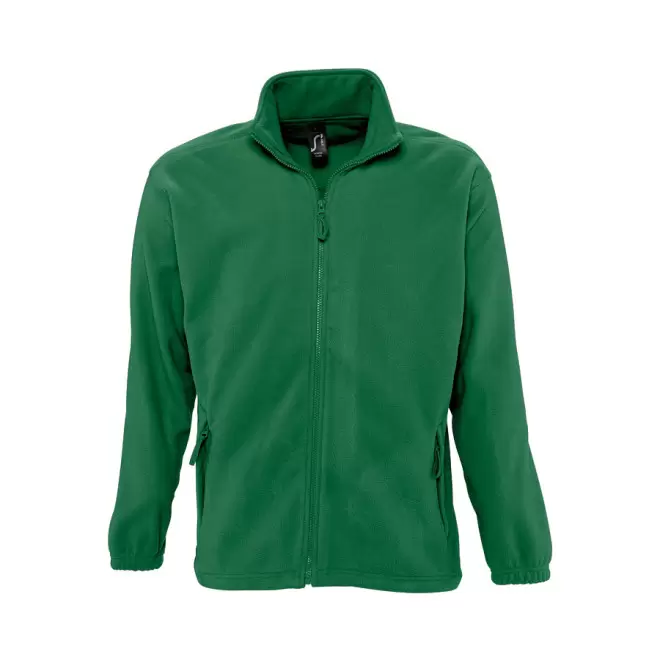 VESTE POLAIRE PUBLICITAIRE ZIPPEE HOMME 'NORTH' 300 GR/M² - vert sapin