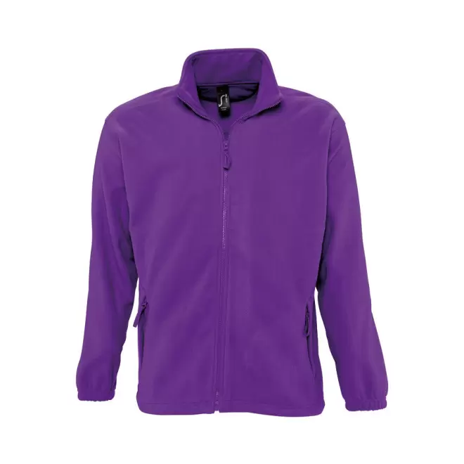 VESTE POLAIRE PUBLICITAIRE ZIPPEE HOMME 'NORTH' 300 GR/M² - violet foncé