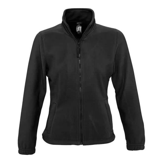 VESTE POLAIRE PUBLICITAIRE ZIPPEE FEMME 'NORTH' 300 GR/M² - noir