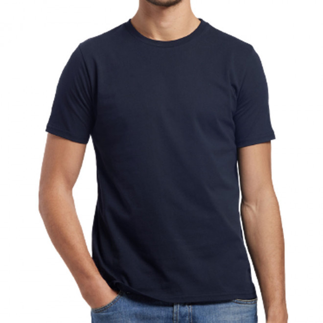 T-SHIRT PERSONNALISÉ BIO HOMME 180 GR/M² LES FILOSOPHES® 'DESCARTES' - marine