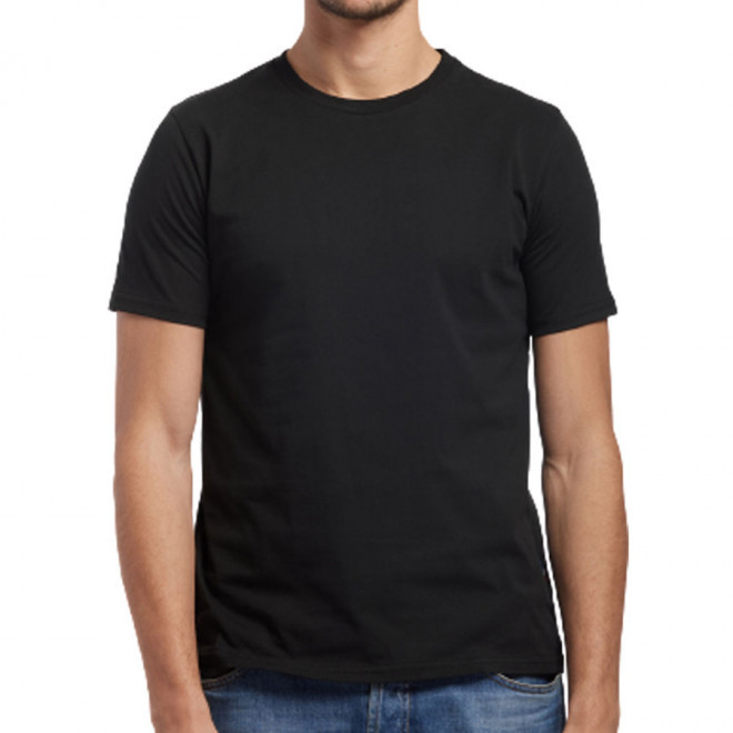 T-SHIRT PERSONNALISÉ BIO HOMME 180 GR/M² LES FILOSOPHES® 'DESCARTES' - noir