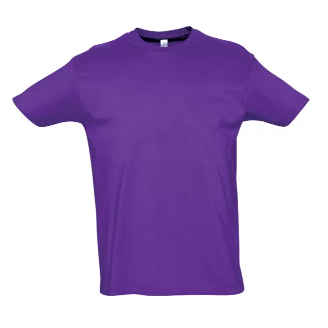 TEE-SHIRT COULEUR HOMME 'IMPERIAL' 190 GR/M² - violet foncé