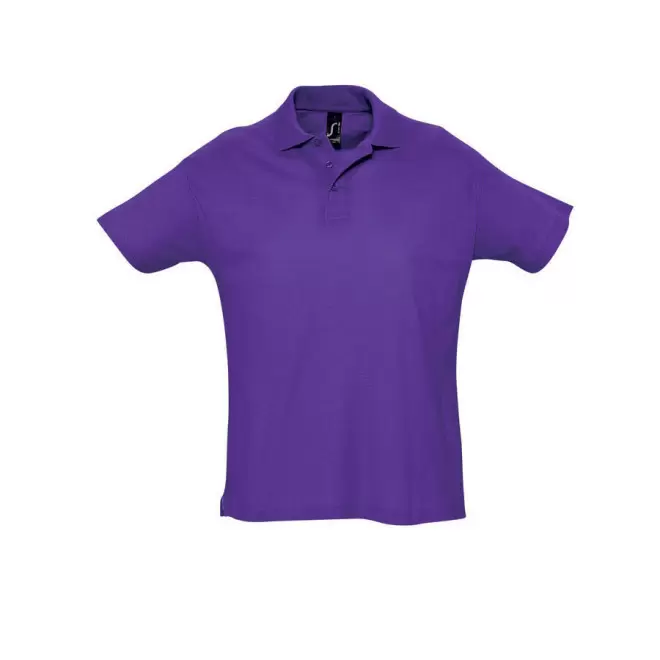 POLO PUBLICITAIRE HOMME 'SUMMER' COULEUR 170 GR/M² - violet foncé