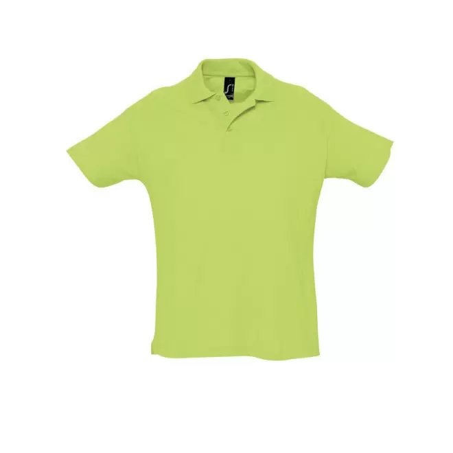 POLO PUBLICITAIRE HOMME 'SUMMER' COULEUR 170 GR/M² - vert pomme