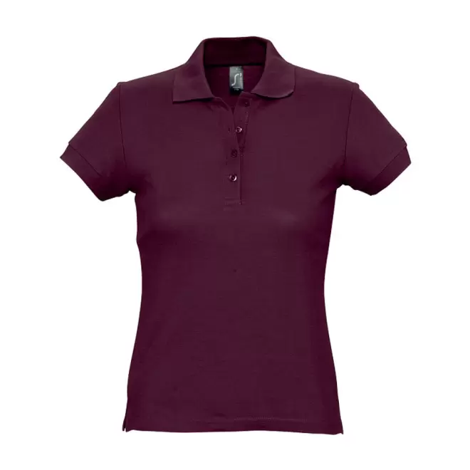 POLO PUBLICITAIRE FEMME 'PASSION' 170 GR/M² - bordeaux