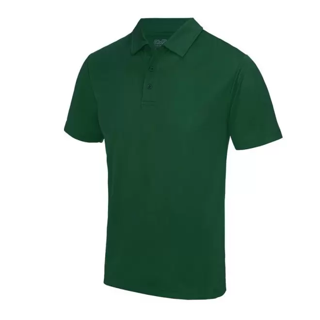 POLO PERSONNALISÉ HOMME RESPIRANT JUST COOL® 'ASTI' - bottle green