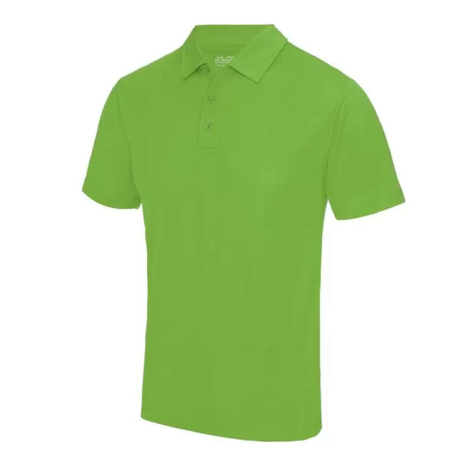 POLO PERSONNALISÉ HOMME RESPIRANT JUST COOL® 'ASTI' - lime green
